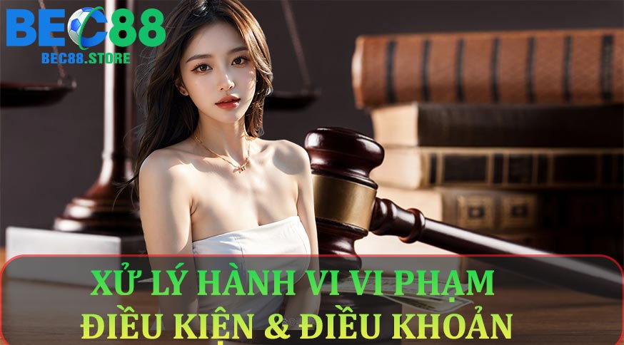 Xử lý hành vi vi phạm điều kiện & điều khoản Bec88